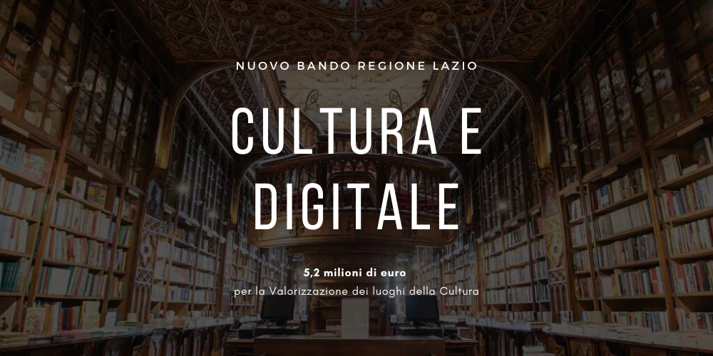 Bando Cultura Regione Lazio Marco Ginanneschi