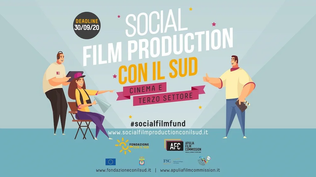 Fondazione Con il Sud, finanziamento per la produzione di opere audiovisive