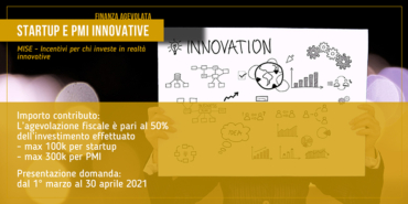 MISE: Incentivi per startup e PMI innovative