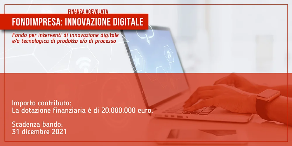 FONDIMPRESA: Innovazione digitale